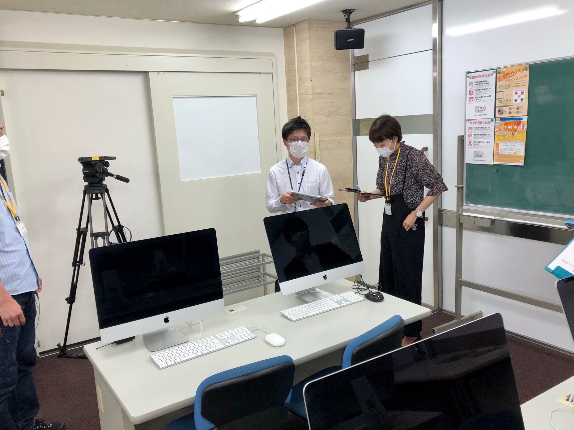 NST取材の様子